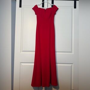 Calvin Klein Red Maxi Dress